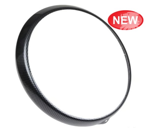 Headlight-rim-metal-carbon-look-Porsche-911-91163114100
